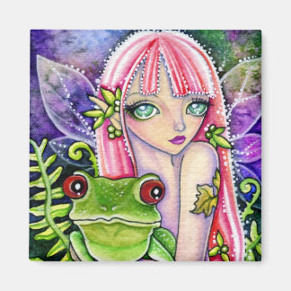 Aimant - Elfe de grenouille verte