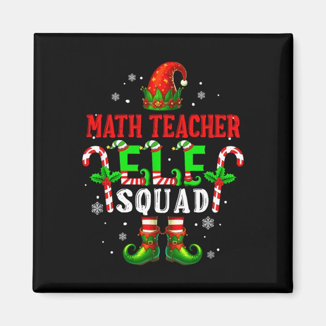Aimant Elfe professeur de mathématiques équipe chapeau d' (Devant)