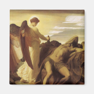 Aimant Élie dans le désert par Lord Frederic Leighton