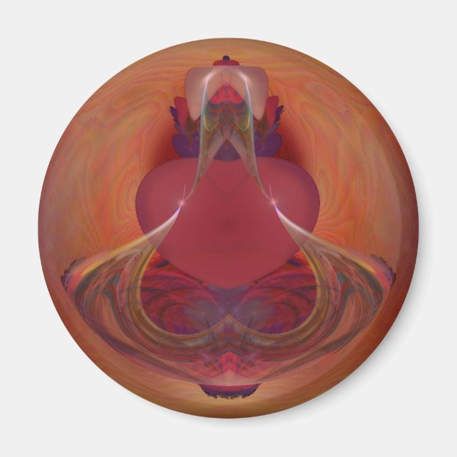 Aimant Elixir de Love Potion Bouteille Fractal (Devant)
