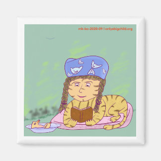 Aimant EllaSkyeBlue comme Achille le tigre de BJWT