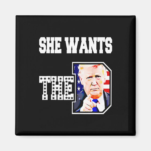 Aimant Elle Veut Le D Donald Trump 2024 (Devant)