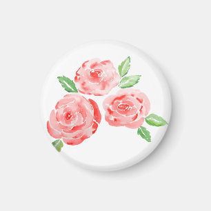 Aimant Elles sont aquarelles élégantes