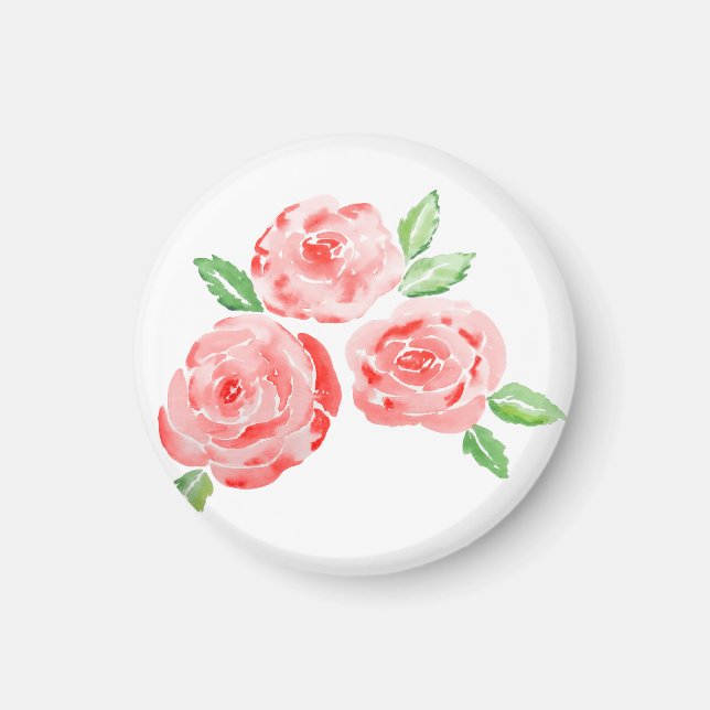 Aimant Elles sont aquarelles élégantes (Devant)