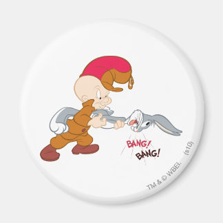 Aimant ELMER FUDD™ et BUGS BUNNY™