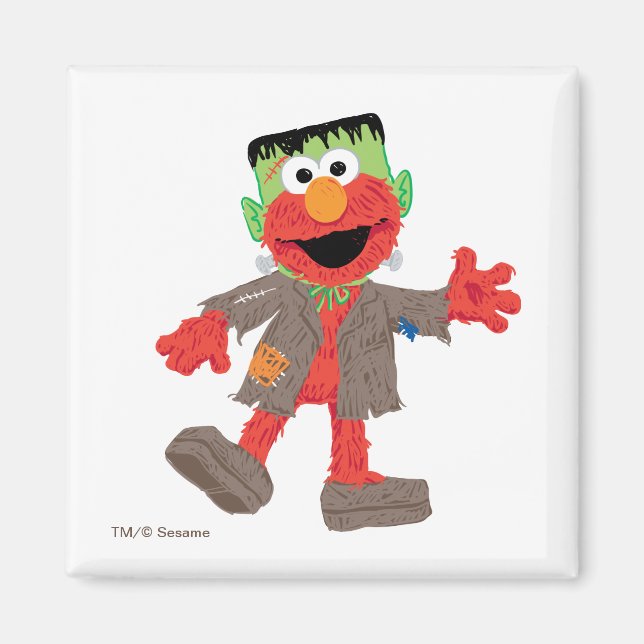 Aimant Elmo | Frankenstein Costume (Devant)