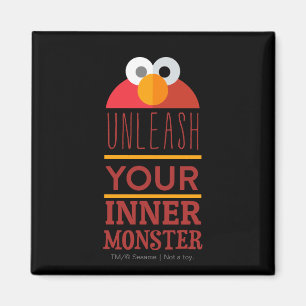 Aimant Elmo Monstre Intérieur