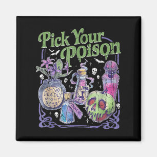Aimant Embarquez Votre Ison Halloween Tion Bouteilles