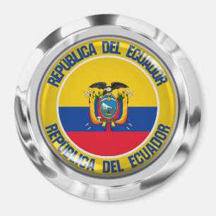 Aimant Emblème autour de l'Equateur