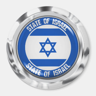 Aimant Emblème autour d'Israël