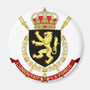 Aimant emblème de la Belgique