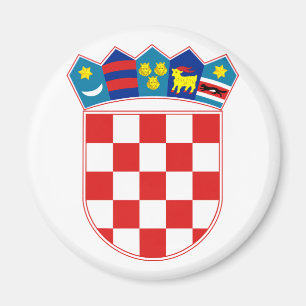 Aimant emblème de la croatie