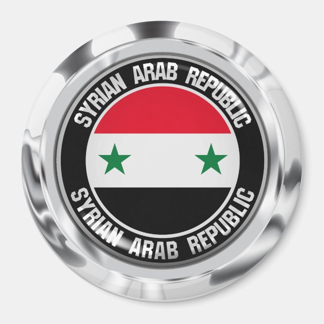 Aimant Emblème de la Syrie (Devant)