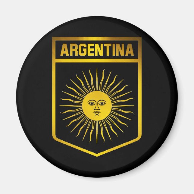 Aimant Emblème de l'Argentine (Devant)