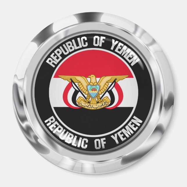 Aimant Emblème du cycle du Yémen (Devant)
