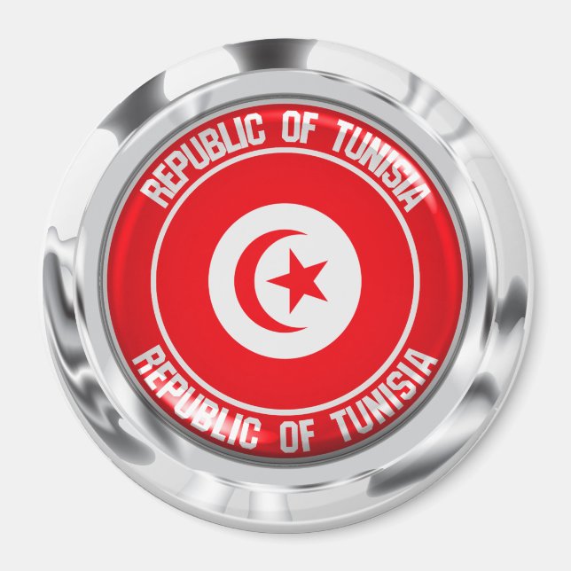 Aimant Emblème du cycle tunisien (Devant)