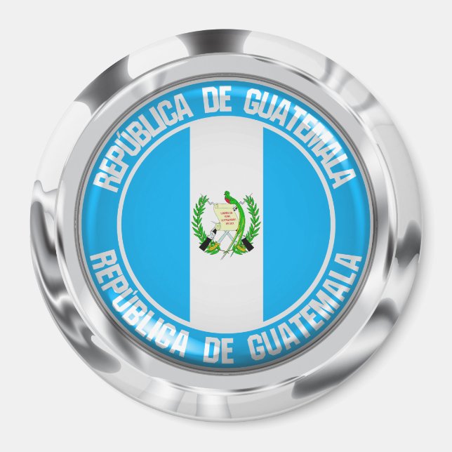 Aimant Emblème du Guatemala (Devant)