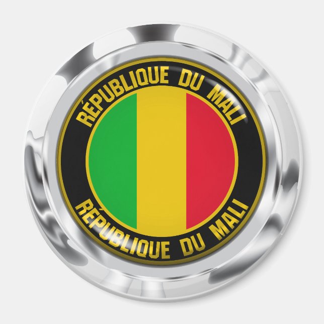 Aimant Emblème du Mali (Devant)