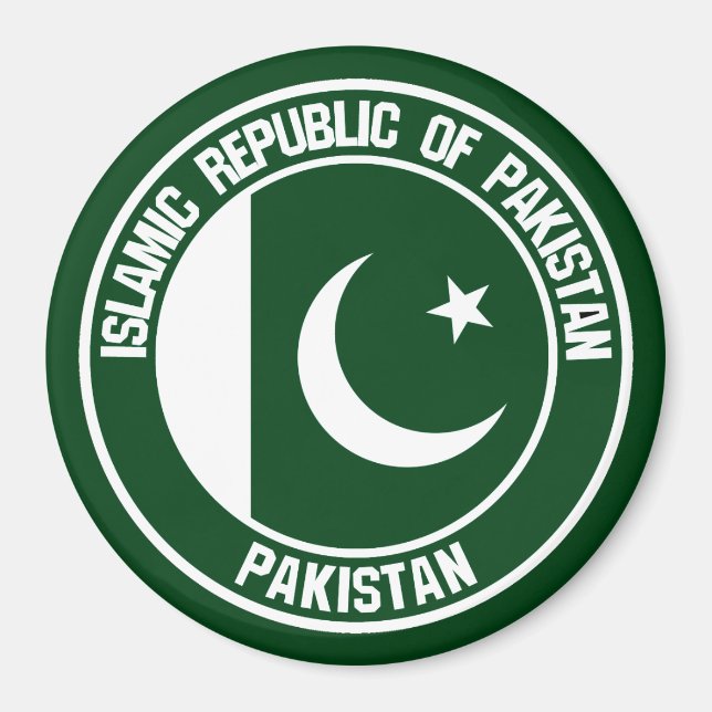 Aimant Emblème du Pakistan (Devant)