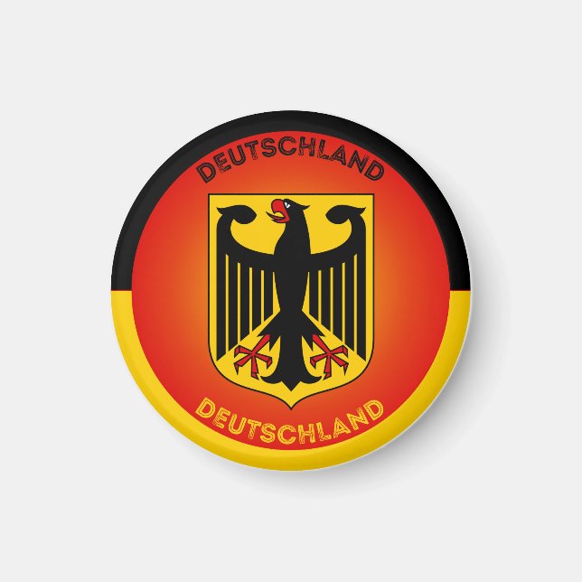 Aimant Emblème du patrimoine allemand (Devant)