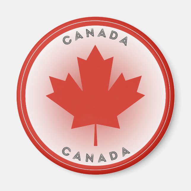 Aimant Emblème du patrimoine canadien (Devant)