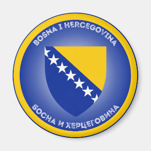 Aimant Emblème du patrimoine de Bosnie-Herzégovine