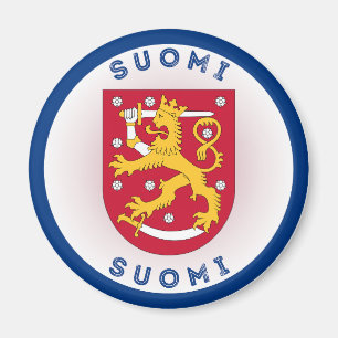 Aimant Emblème du patrimoine finlandais