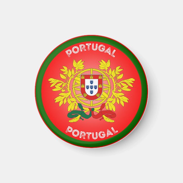 Aimant Emblème du patrimoine portugais (Devant)