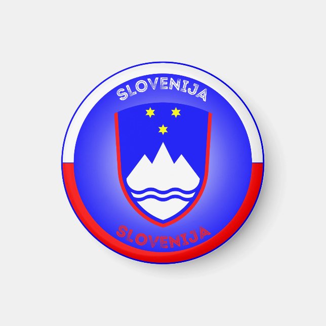 Aimant Emblème du patrimoine slovène (Devant)