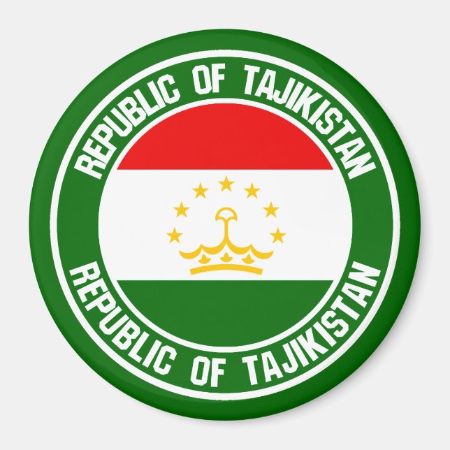 Aimant Emblème du tour du Tadjikistan (Devant)