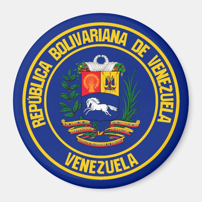 Aimant Emblème du Venezuela (Devant)
