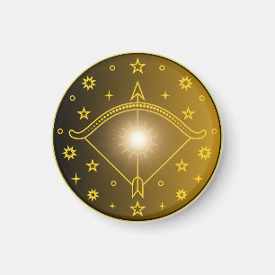 Aimant Emblème du zodiaque Sagittaire Symbole céleste min