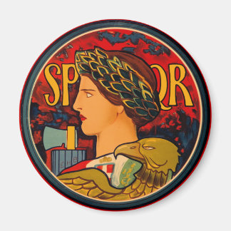 Aimant Emblème italien SPQR