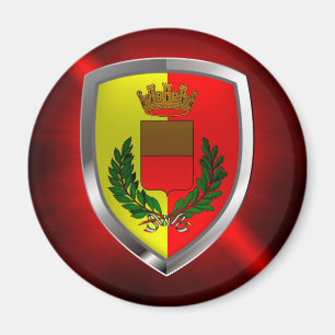 Aimant Emblème métallique Napoli