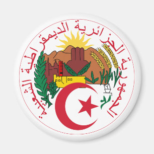 Aimant Emblème national de l'Algérie
