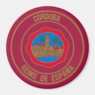 Aimant Emblème rond de Córdoba