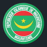 Aimant Emblème rond de la Mauritanie<br><div class="desc">Emblème rond de la Mauritanie</div>