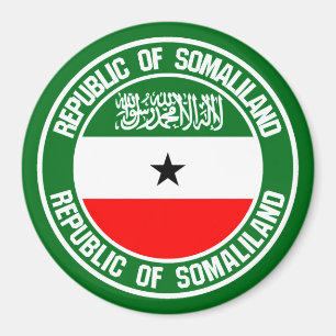 Aimant Emblème rond de Somaliland