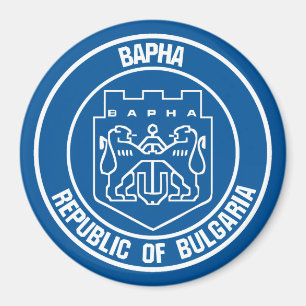 Aimant Emblème ronde Varna