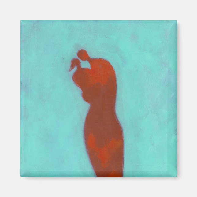 Aimant Embracement de couple (Devant)