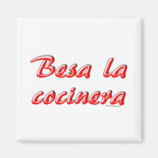 Aimant Embrasse Le Cuisinier