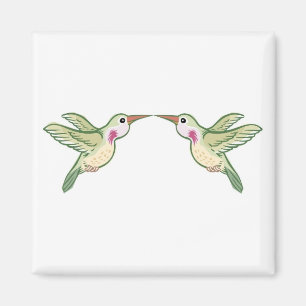 Aimant Embrasser les colibris