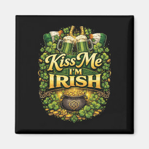 Aimant Embrassez-moi, je suis Irlandais