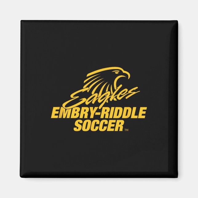 Aimant Embry-riddle Eagles Soccer Ncaa Er10  (Devant)