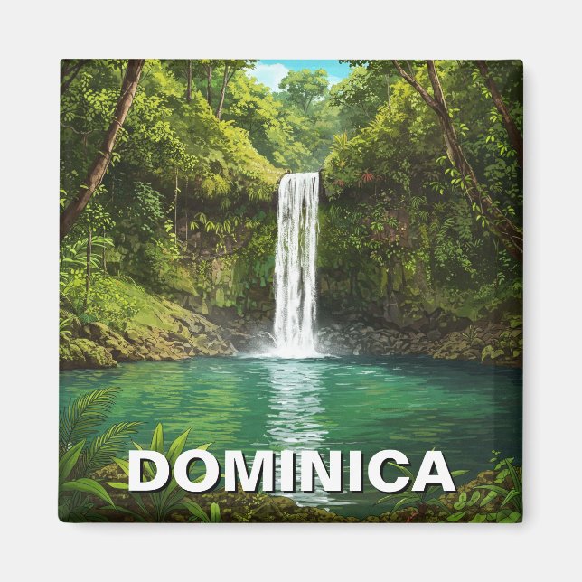 Aimant Emerald Pool Dominica (Devant)