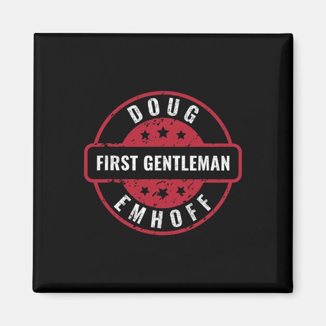 Aimant Emhoff comme premier Gentleman Kamala Harris Husb (Devant)