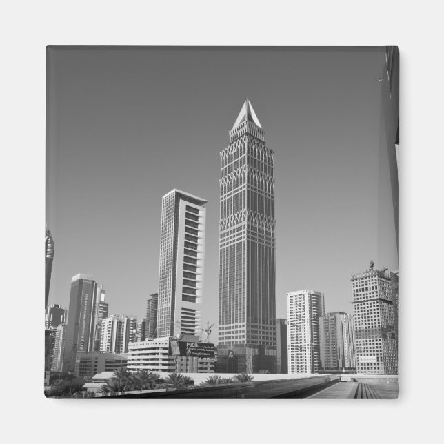 Aimant Émirats arabes unis, Dubaï, Dubaï City. 2 (Devant)