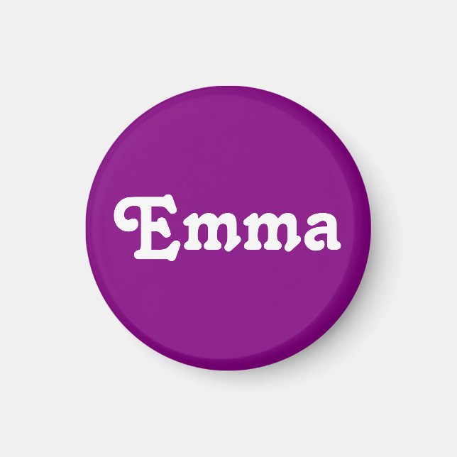 Aimant Emma magnétique (Devant)