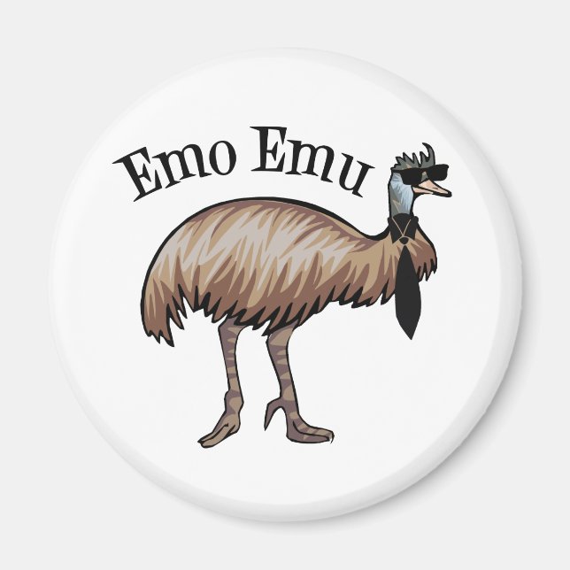 Aimant Emo Emu (Devant)