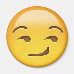 Aimant Emoji au visage souriant